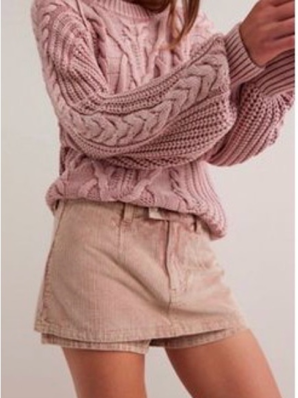 We The Free Gallivanting Cord Skort